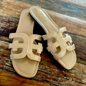 Sam Edelman Bay  flat nude Sandal size 11